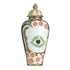 Vazo CERAMIC VASE WITH LID EYE MULTICOLOR Φ22X47/CODE 3-70-046-0050