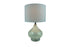 Abazhur white glass-white fabric lampshade D25x41cm/CODE Pak300-000002