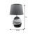 Abazhur Table lamp E27 coffee ceramic-metal 31.5x20x47cm/CODE Pak306-000004