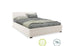 KREVAT with storage space in white matte 160x200cm/CODE PAK006-000027