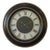 Ore wall clock in antique black and gold tone D60.8x5.6cm/CODE Pak349-000008