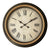 Ore  wall clock in antique black and gold tone D63.5x5.6cm/CODE Pak349-000012