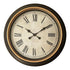 Ore  wall clock in antique black and gold tone D63.5x5.6cm/CODE Pak349-000012