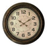 Ore wall clock in antique black and gold tone D55.9x5.8cm/CODE Pak349-000015