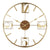 Ore Wall clock  metal in gold color 60x3x60cm/CODE Pak351-000014