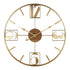 Ore Wall clock  metal in gold color 60x3x60cm/CODE Pak351-000014