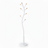 Varese rrobash  metal   white-natural color D30x170cm/CODE PAK395-000017