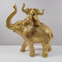 DEKOR ELEFANT AND BABY GOLD,24x9.5x26cm / COD 752-11525