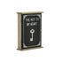 MBAJTESE CELESASH  WOODEN KEY HOLDER BLACK/NATURAL 20Χ7Χ27/CODE 6-70-151-0233