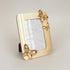 KORNIZE 10x15, POLYRESIN, WHITE-GOLD, 14.5x19.5x1.5cm / CODE    756-12014