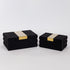 KUTI S/2 BOX BLACK 25x15x10cm / 20x12x8cm/ CODE    752-17082