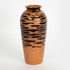 VAZO CERAMIC TERRACOTA - BLACK 13.5x13.5x28.8cm/ CODE 752-20233