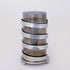 SHANDAN WITH SMOKE GLASS METAL CHROME 1 POSITION 11x21.5cm/ CODE 752-24048