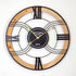 ORE MURI METAL - WOOD BLACK - NATURAL - GOLD 60x4.5x60cm/CODE 753-10023