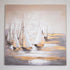 PANORAME CANVAS WALL ART SHIPS 100x3x100cm/CODE 755-12060