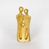 DEKORACION SCULPTURE PEOPLE GOLD 7x4x16cm/CODE 752-27110