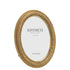 KORNIZE PHOTO ROUND FRAME (13x18) ANTIQUE GOLD / CODE 815-00117
