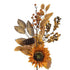 LULE SUNFLOWER BRANCH BROWN-ORANGE 60cm/ CODE 816-50112