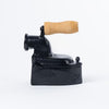 DEKOR  CHARCOAL IRON WITH WOODEN HANDLE  11.5x6x12.5cm/ CODE 819-00742