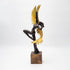 DEKOR  WOMAN WITH WINGS  GOLD - BLACK 13.5x7.5x37cm/CODE 819-00906