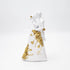 DEKOR   COUPLE WHITE - GOLD 11.2x5x20cm/CODE 819-00908