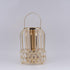 DEKOR  LANTERN METAL GOLD 18x27cm/ CODE 819-01036