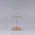 DEKOR  LANTERN METAL GOLD 15x28cm/ CODE 819-01037
