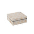 KUTI SEASHELL BEIGE - IRIDESCENT WHITE 20x20x8cm / 15x15x6cm / CODE 819-01066
