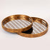 TABAKA WITH MIRROR BRONZE 36x36x4cm / CODE 819-01161B