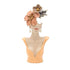 FIGURINE SCULPTURE WOMAN WITH FLOWER 15.5x7.5x33cm/CODE 819-01194