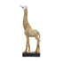 DEKOR GIRAFFE GOLD 12.5x5x30.5cm/ CODE 819-01206