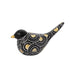 DEKOR BIRD BLACK - GOLD 16.5x7x7.5cm/ CODE 819-01210