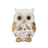 BUF OWL WHITE-GOLD 10χ7.5χ13.5cm/CODE 819-01219