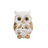 BUF OWL WHITE-GOLD  7χ5χ10cm/CODE 819-01220