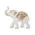DEKOR ΕLEPHANT WHITE-GOLD 18x8x16.5cm/CODE 819-01224