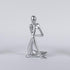 DEKOR,  SCULPTURE FIGURE  SILVER 12x8x24cm/ Code 819-01372