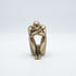 DEKOR,  SCULPTURE FIGURE  GOLD FINISH  11x8.5x16.5cm/ Code 819-01377
