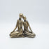 DEKOR,  SCULPTURE FIGURE  GOLD FINISH 18.5x7.5x17cm/ Code 819-01382