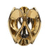 VAZO CERAMIC GOLD  21x21x25cm/ CODE 819-01442