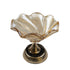 MBAJTESE EMBELSIRASH GLASS - METALLIC GOLD - BLACK 18x18cm/CODE 819-02178