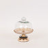 MBAJTESE EMBELSIRASH STAND GLASS GOLD 18x19cm/CODE 820-00027
