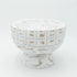 Frutjere  BOWL CERAMIC WHITE - GOLD 23.5x23x10.5cm/CODE 819-00403
