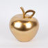 DEKOR APPLE POLYRESIN GOLD 18x18x20.5cm/ CODE 752-28610