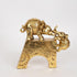 DEKOR ELEFANT/ELEPHANT GOLD  22.5x7x21.5cm/CODE 752-11553
