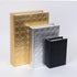 LIBER KUTI S/3 BLACK - GOLD - SILVER 30x22x7.5cm / 23x17x6cm /16x11x4.5cm/CODE 752-17076