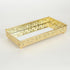 TABAKA METAL WITH MIRROR GOLD 24x12.5x4cm/CODE 752-16026