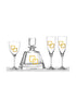 SET SHISHE + 3 GOTA , DEKANTER 700 ML   FLUTE&WINE  GLASS 220 ml No G088 / CODE 06.088.004