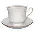 SET FILXHAN 6 COPE COFFEE CUP/SAUCER IVONA /CODE SET36.001.17GL