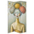 Ndarese ambienti GEISHA'S PROFILE, GREEN-GOLD-BEIGE, 120x2.5x180cm/CODE 750-34012