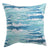 JASTEK FABRIC CUSHION SEA GREEN/BRIGHT BLUE 45X8Χ45 / CODE 3-40-865-0230